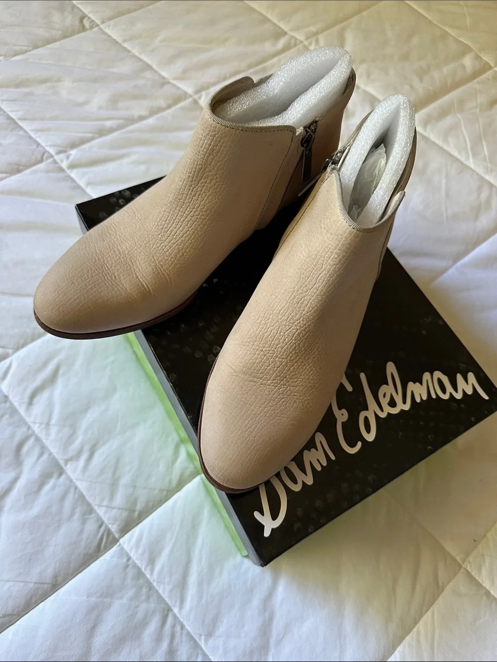 Sam Edelman Petty Leather Ankle Booties